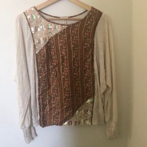 Anthropologie Tiny Blouse Size M
